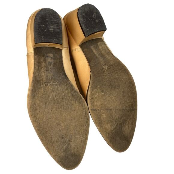 FREE PEOPLE Belleville Ankle Boots Distressed Beige Size 41 EU / 10 US - Picture 11 of 16